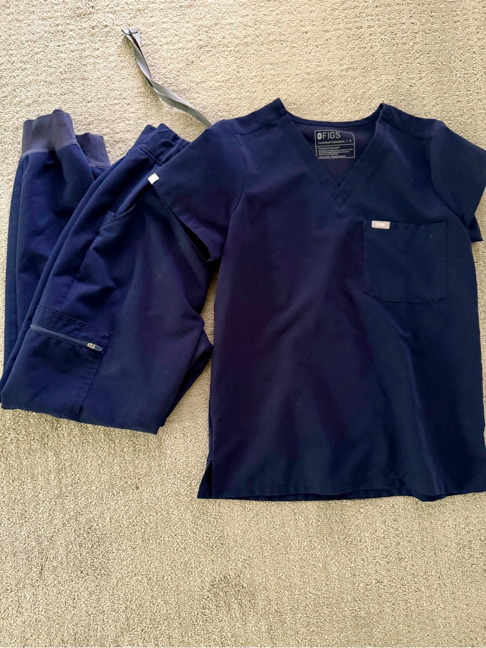 Figs Zamora high waisted jogger set
